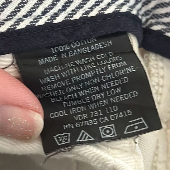 Nautica Rigger Classic Fit Pleated Khaki Chino shorts size 34 - Picture 7 of 8